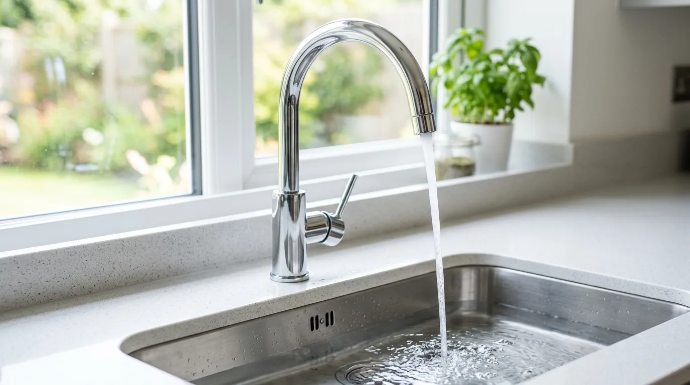 Local Plumbing Master Pros same day plumber fixing a faucet in Douglas, NE